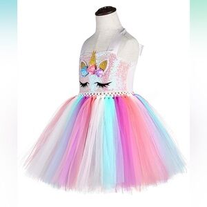 Tutu Dreams Unicorn, Handmade Sequin Dress